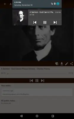 Charles Finney Sermons android App screenshot 0