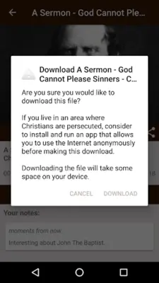 Charles Finney Sermons android App screenshot 9