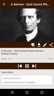 Charles Finney Sermons android App screenshot 10