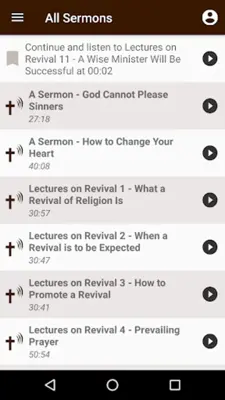 Charles Finney Sermons android App screenshot 12