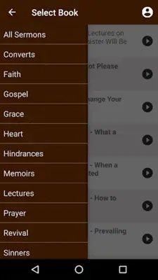 Charles Finney Sermons android App screenshot 13