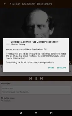 Charles Finney Sermons android App screenshot 2