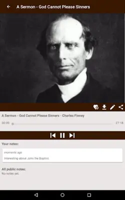 Charles Finney Sermons android App screenshot 3